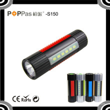 S150 2015 Neues Ankunfts-Produkt mit Muti-Funktion SMD LED 3W XP-E R2 Scheinwerfer-Taschenlampe